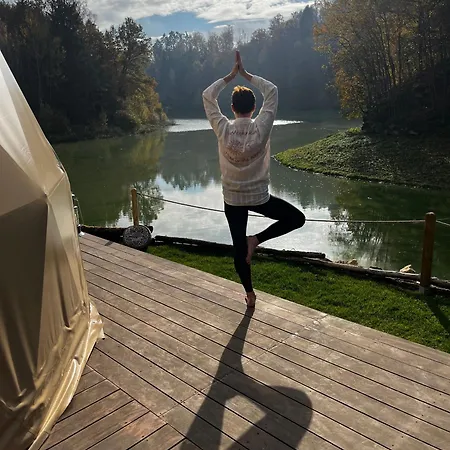 Glamp Sunnymoon Роскошный шатер